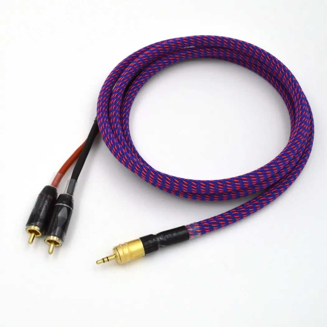 Suitable for "Magician" Elfidelity 3.5 single line, turn one point and two lotus head RCA HiFi cable
Suitable for "Magician" Elfidelity 3.5 single line, turn one point and two lotus head RCA HiFi cable