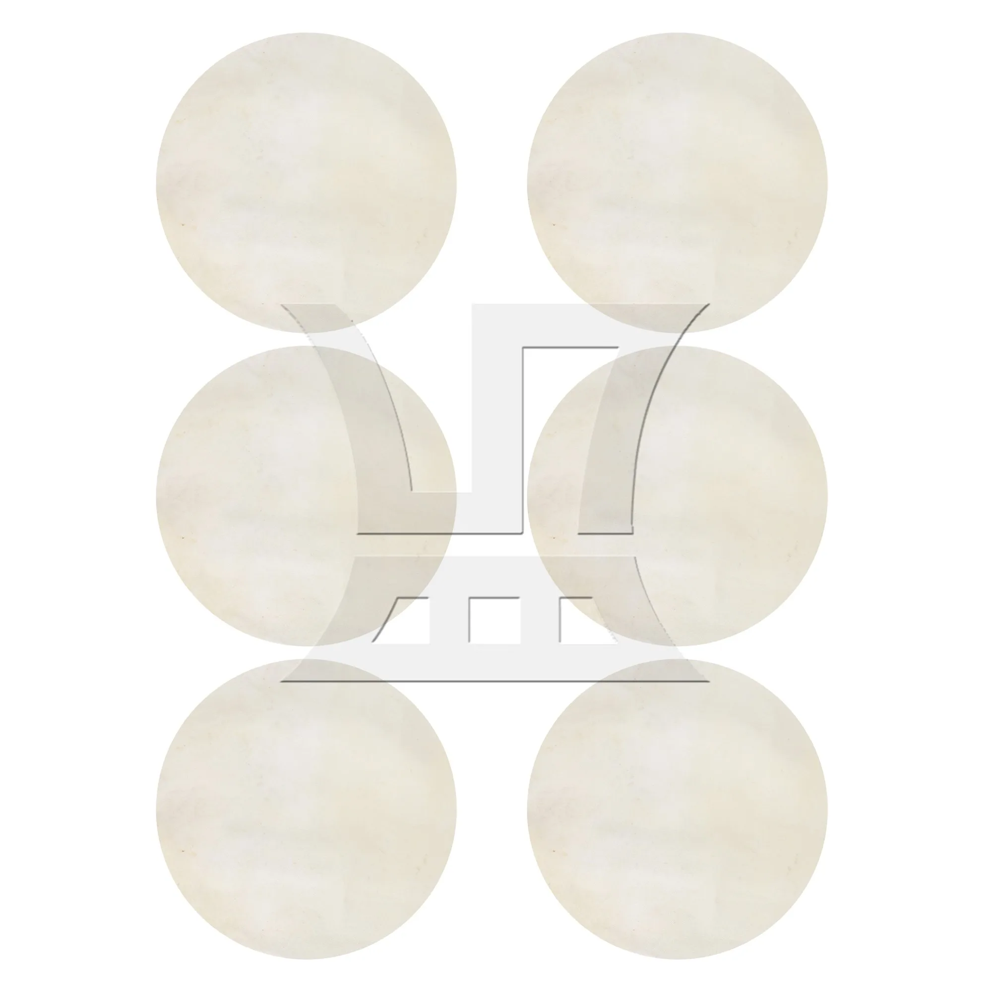 Yibuy 6 Pcs Natural African Drum Head 10inch Diameter for Music Lovers Beige
Yibuy 6 Pcs Natural African Drum Head 10inch Diameter for Music Lovers Beige