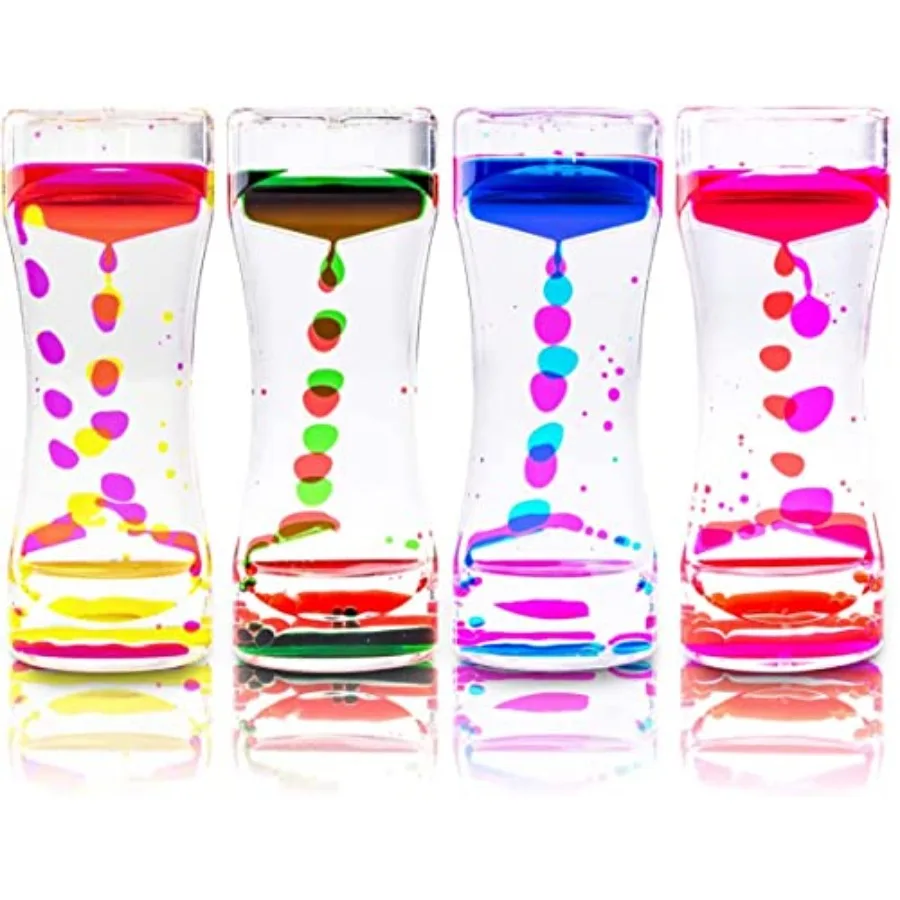 Liquid Motion Bubbler for Sensory Play, Fidget Toy, Activity, Desk Top, Assorted Colors 4 Pack
Liquid Motion Bubbler for Sensory Play, Fidget Toy, Activity, Desk Top, Assorted Colors 4 Pack