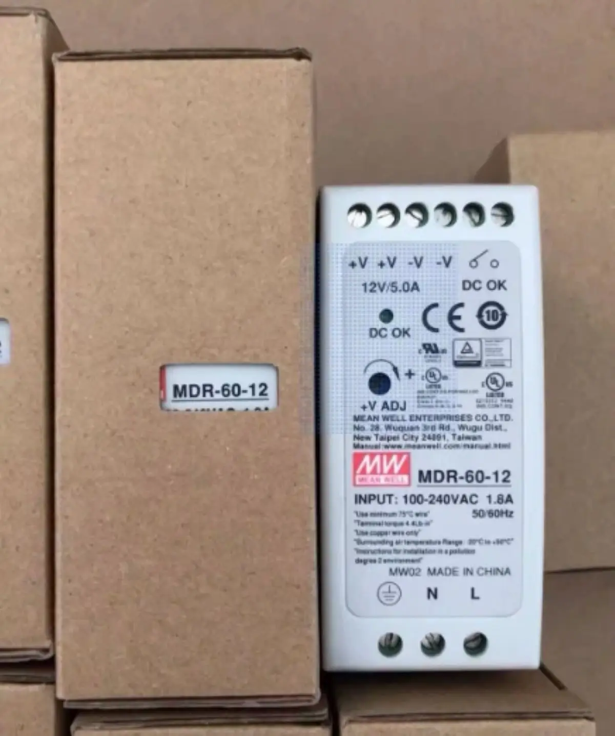 MDR-60-12 Power Supply Power Supply weight
MDR-60-12 Power Supply Power Supply weight