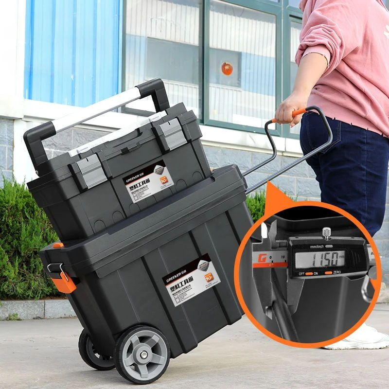 Wheels Tool Box Hard Case Professional Tool Box Flight Case Accessories Waterproof Multifunctional Suitcase Plastic Storage
Wheels Tool Box Hard Case Professional Tool Box Flight Case Accessories Waterproof Multifunctional Suitcase Plastic Storage
