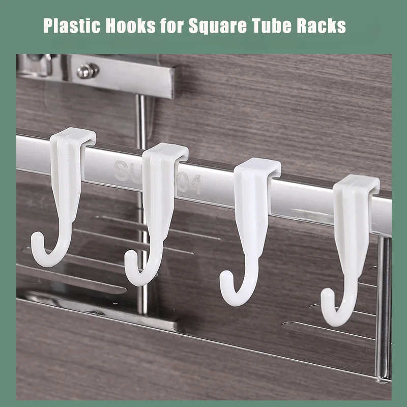 10PCS Z-Shaped Hooks for Organization - Plastic Snap-On Hangers for Kitchen, Garage, Bathroom - Microwave Rack/Pegboard/Closet H
10PCS Z-Shaped Hooks for Organization - Plastic Snap-On Hangers for Kitchen, Garage, Bathroom - Microwave Rack/Pegboard/Closet H