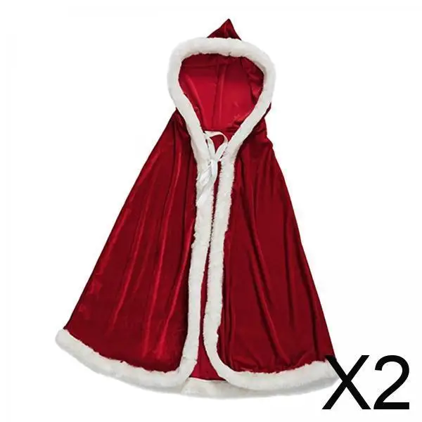Red Hooded Cloak Velvet Cape Medieval Dress Santa Costume Cosplay for Women Girls Halloween Xmas Photo Props
Red Hooded Cloak Velvet Cape Medieval Dress Santa Costume Cosplay for Women Girls Halloween Xmas Photo Props