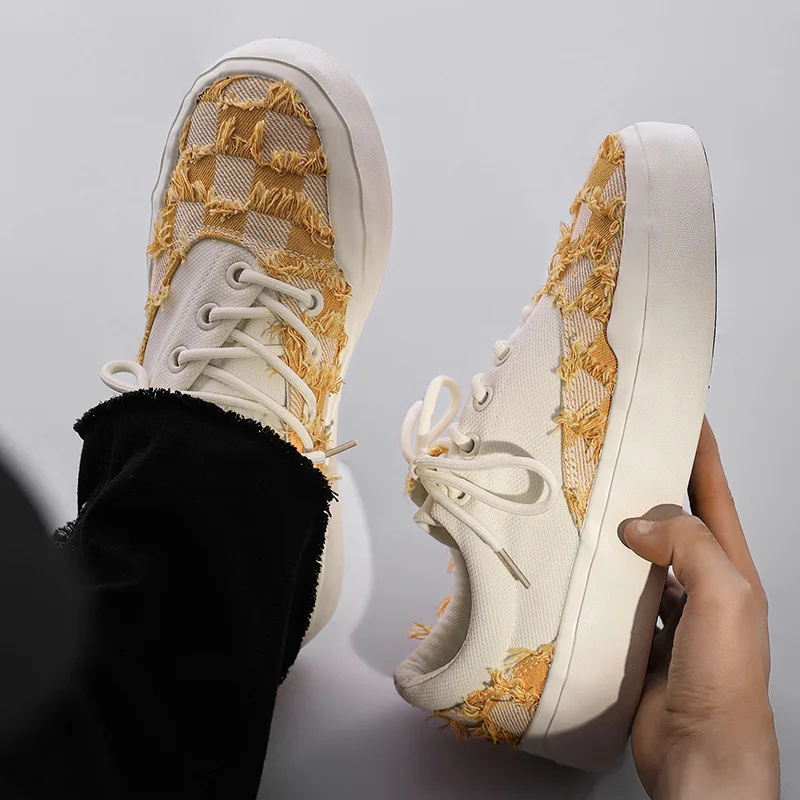 2024 New Fashion Casual Shoes Xiaoxiangfeng Handmade Rough Edge Small Floral Classic Canvas Shoes Couple Skateboard Shoes
2024 New Fashion Casual Shoes Xiaoxiangfeng Handmade Rough Edge Small Floral Classic Canvas Shoes Couple Skateboard Shoes