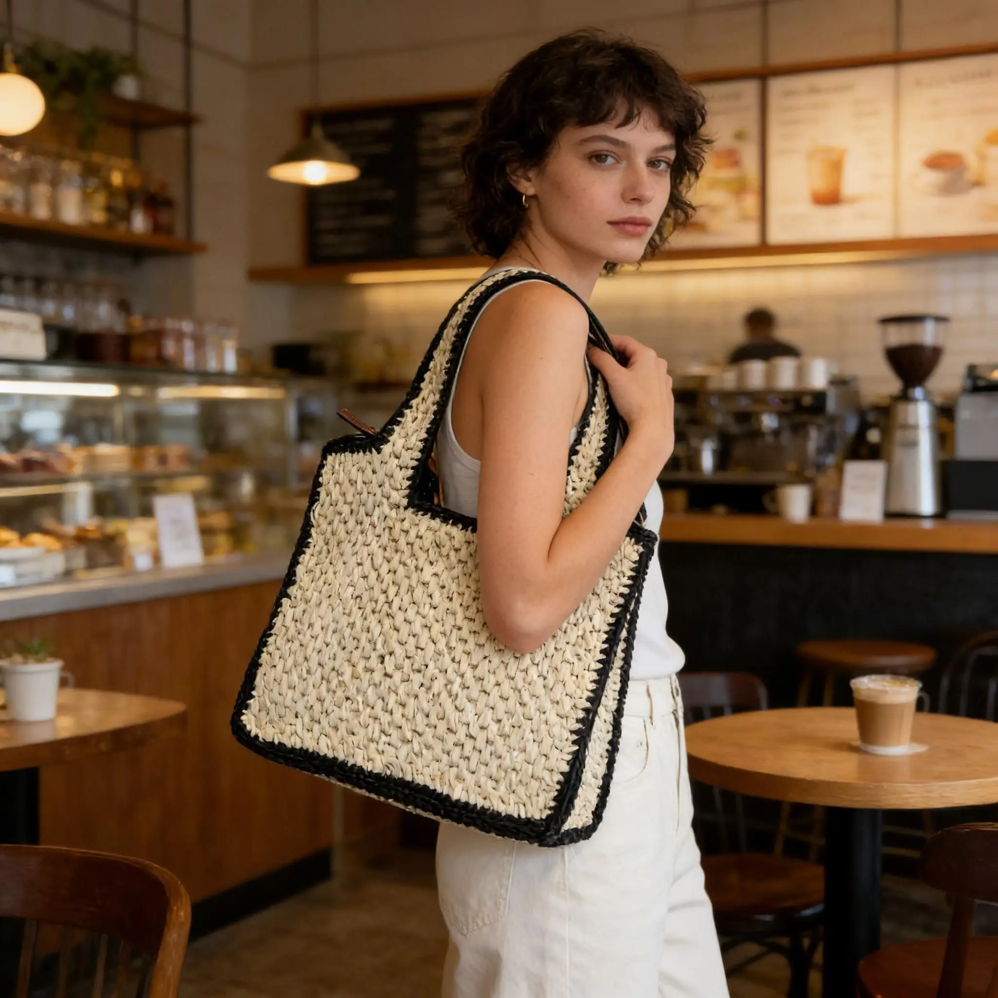 Beach Tote Bags For Women Luxury Designer Handbag And Purses New In Straw Weave Top Handle Underarm Luxury bag
Beach Tote Bags For Women Luxury Designer Handbag And Purses New In Straw Weave Top Handle Underarm Luxury bag