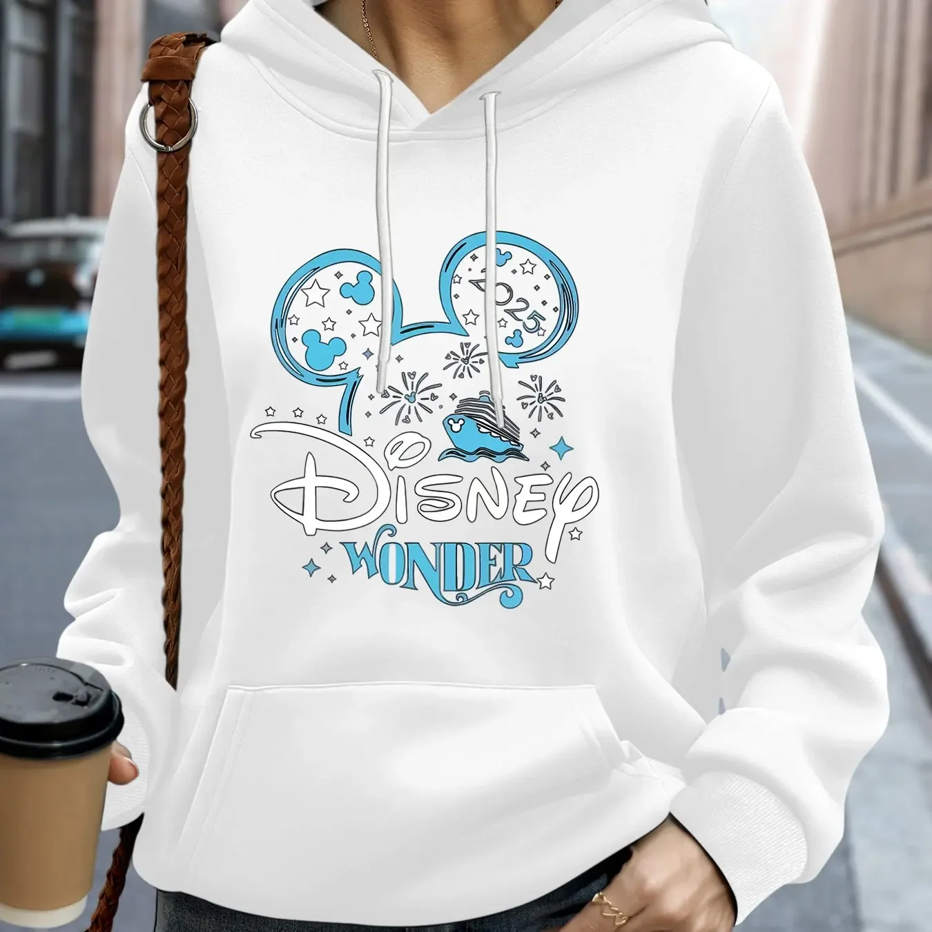 Disney - 2026 Disney - Толстовка с капюшоном, слегка эластичная ткань, универсальный размер.
Disney - 2026 Disney - Толстовка с капюшоном, слегка эластичная ткань, универсальный размер.