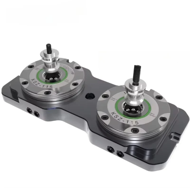 KSZ115-T2 zero point quick change tray system bidirectional clamping station, suitable for general milling applications
KSZ115-T2 zero point quick change tray system bidirectional clamping station, suitable for general milling applications