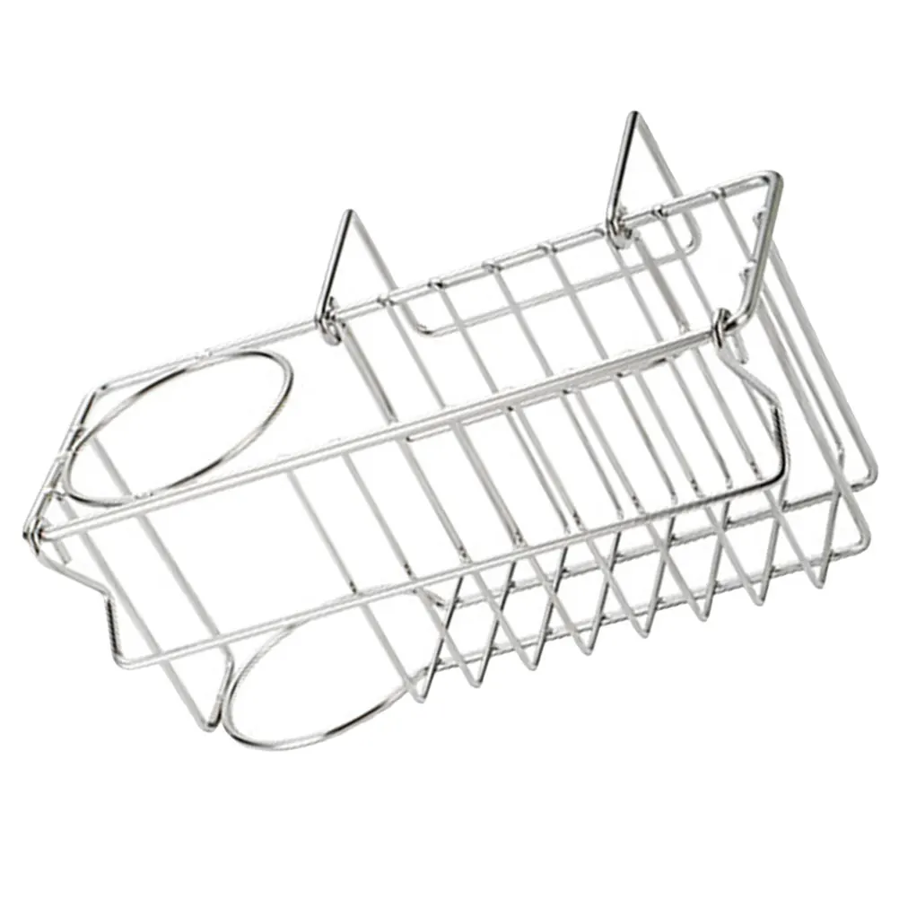 Stainless Steel Kitchen Sink Draining Rack Large Capacity Cloth Sponge Holder Drainage Design Storage Organizer
Stainless Steel Kitchen Sink Draining Rack Large Capacity Cloth Sponge Holder Drainage Design Storage Organizer