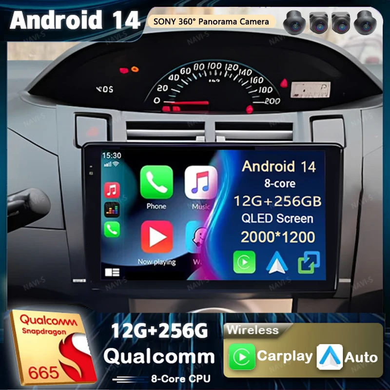 Автомобильный радиоприемник на Android 14 для Toyota Vios Yaris 2005-2012, автомобильный радиоприемник, стерео, мультимедийный плеер, видео, GPS-навигация, BT, No 2Din, DVD, Dsp
Автомобильный радиоприемник на Android 14 для Toyota Vios Yaris 2005-2012, автомобильный радиоприемник, стерео, мультимедийный плеер, видео, GPS-навигация, BT, No 2Din, DVD, Dsp