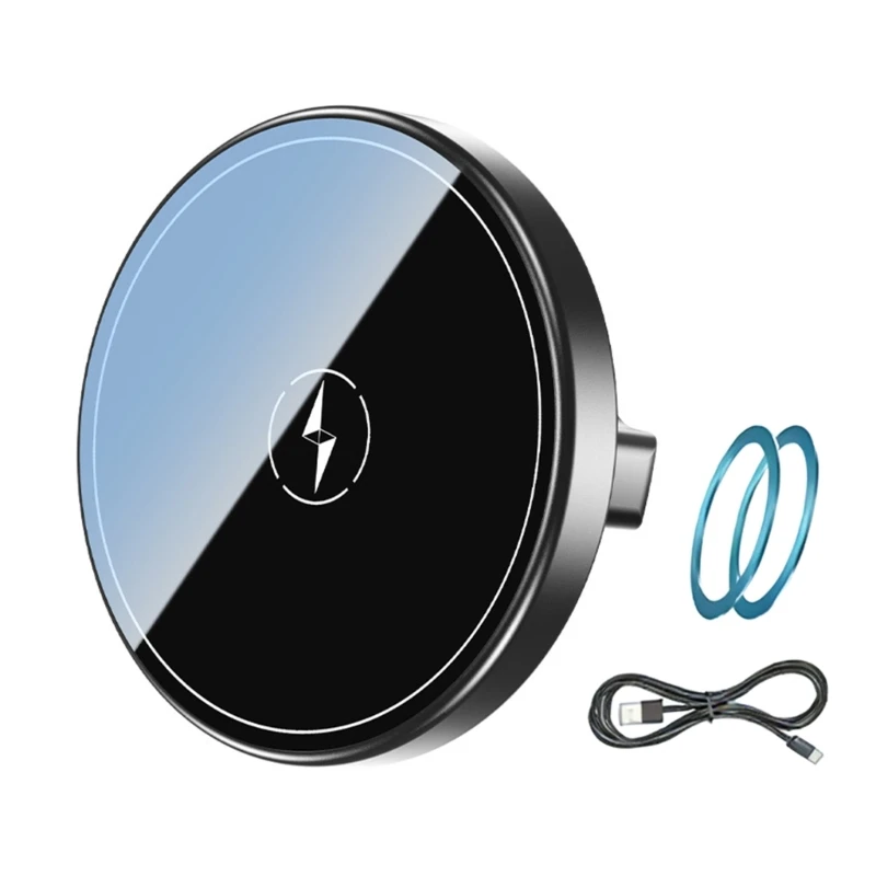 Universal Phone Holder 15W Wireless Charging with 17mm Ball Socket Phone Mount for Car Desk Use W8KE
Universal Phone Holder 15W Wireless Charging with 17mm Ball Socket Phone Mount for Car Desk Use W8KE