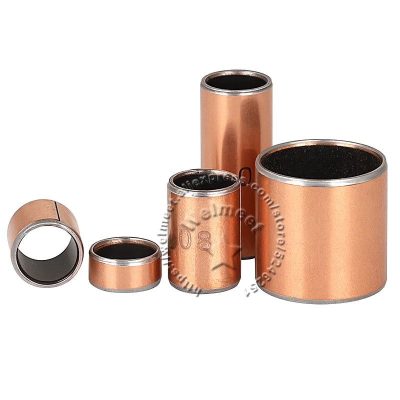5x ID10/12/13/14mm OD12/14/15/16mm 5-40mm DU Composite Split Bushing Copper-Based Oil-Free Self-Lubricating Plain Bearing Sleeve
5x ID10/12/13/14mm OD12/14/15/16mm 5-40mm DU Composite Split Bushing Copper-Based Oil-Free Self-Lubricating Plain Bearing Sleeve