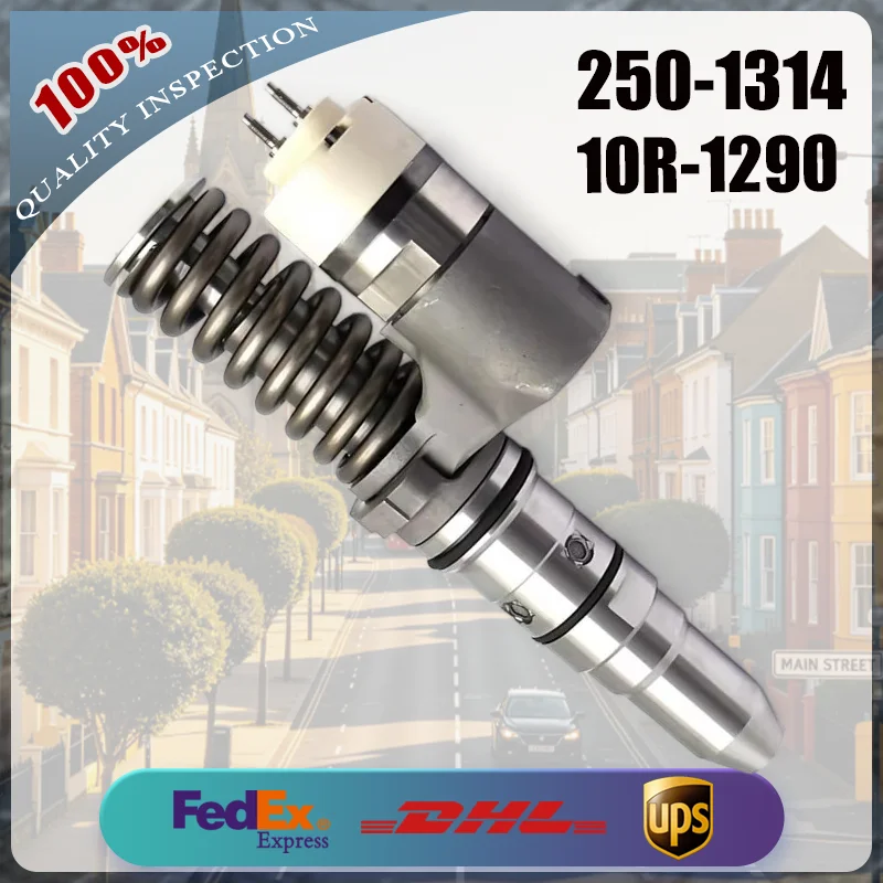 10R-1290 250-1314 20R-1275 Fuel Injector 10R1290 2501314 20R1275 for Caterpillar CAT 3508B 3512B 3516B Engine
10R-1290 250-1314 20R-1275 Fuel Injector 10R1290 2501314 20R1275 for Caterpillar CAT 3508B 3512B 3516B Engine