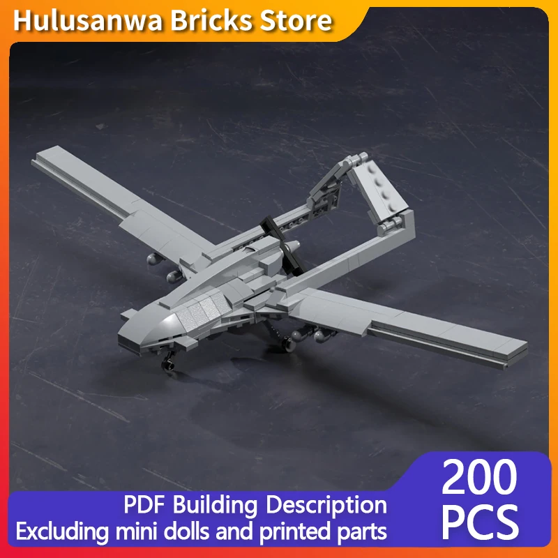 TB2 Military Drone Model MOC Building Bricks War Equipment Modular Technology Gifts Holiday Assemble Children Toys Suit
TB2 Military Drone Model MOC Building Bricks War Equipment Modular Technology Gifts Holiday Assemble Children Toys Suit