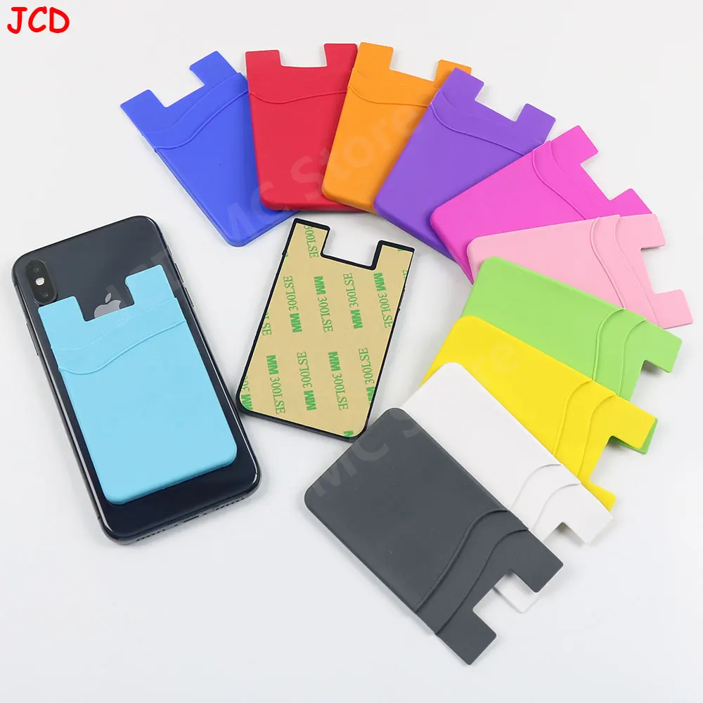 1PC Silicone Phone Card Holder Wallet Case Phone Wallet Stick On Credit Card Holder Phone Pocket for Almost All Cell Phone
1PC Silicone Phone Card Holder Wallet Case Phone Wallet Stick On Credit Card Holder Phone Pocket for Almost All Cell Phone