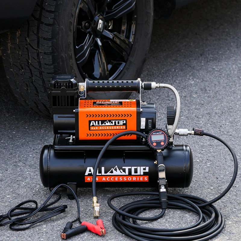 Car air pump Car electric air pump 12V truck tire off-road high pressure pump with storage tank
Car air pump Car electric air pump 12V truck tire off-road high pressure pump with storage tank