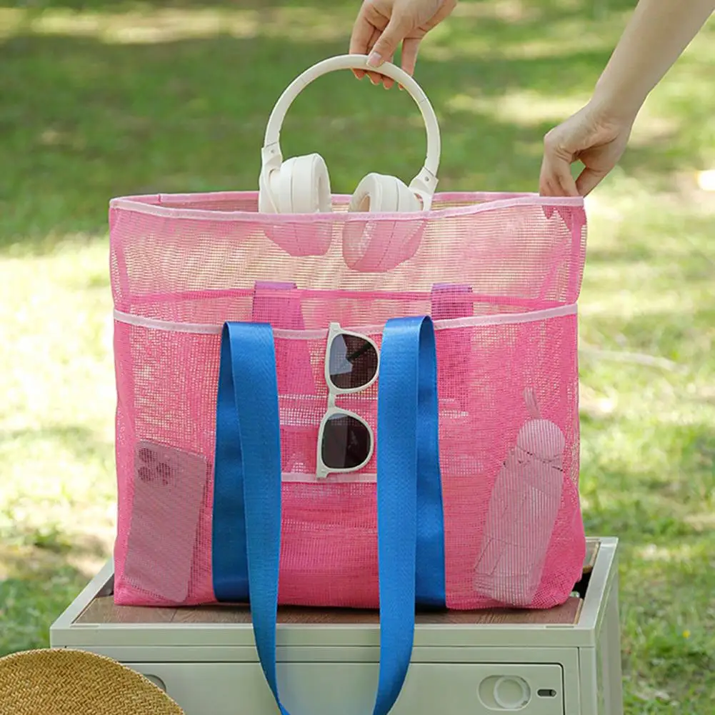 Large Capacity Family Beach Storage Tote with Reinforced Bottom Tote Holds Wet Swimsuits Foldable Travel Bag for Outdoor
Large Capacity Family Beach Storage Tote with Reinforced Bottom Tote Holds Wet Swimsuits Foldable Travel Bag for Outdoor