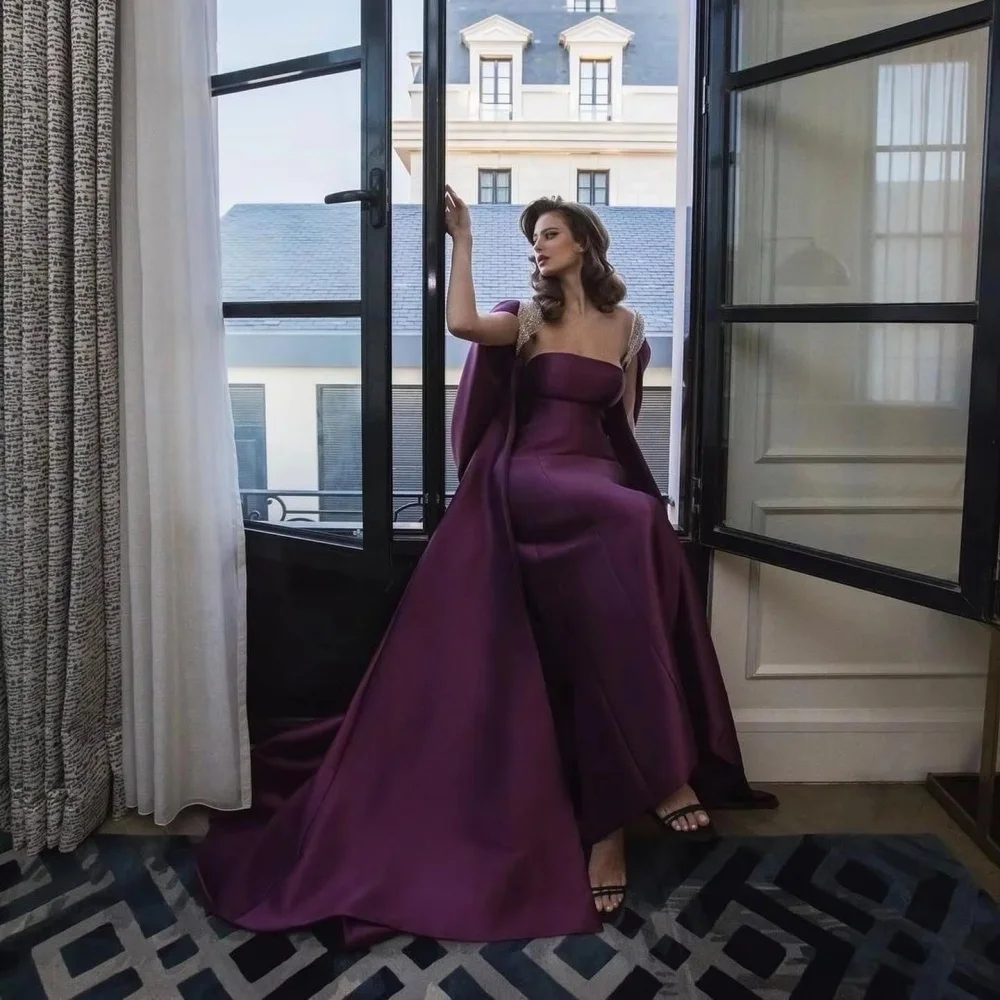 Customized Exquisite Women Prom Dress Sleeveless Charming A-line Beading Floor Length Party Dress Boat Neck Women Evening Gown
Customized Exquisite Women Prom Dress Sleeveless Charming A-line Beading Floor Length Party Dress Boat Neck Women Evening Gown