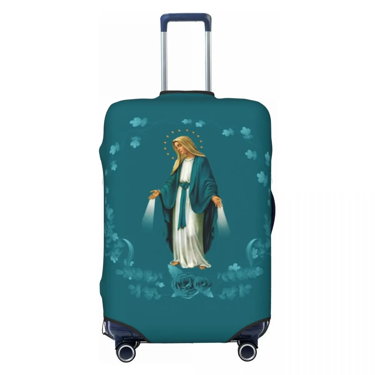 Изготовленный на заказ защитный чехол для багажа Святой Мэри, модный католический дорожный чемодан Девы Марии, защитный чехол для 18-32 дюймов
Изготовленный на заказ защитный чехол для багажа Святой Мэри, модный католический дорожный чемодан Девы Марии, защитный чехол для 18-32 дюймов