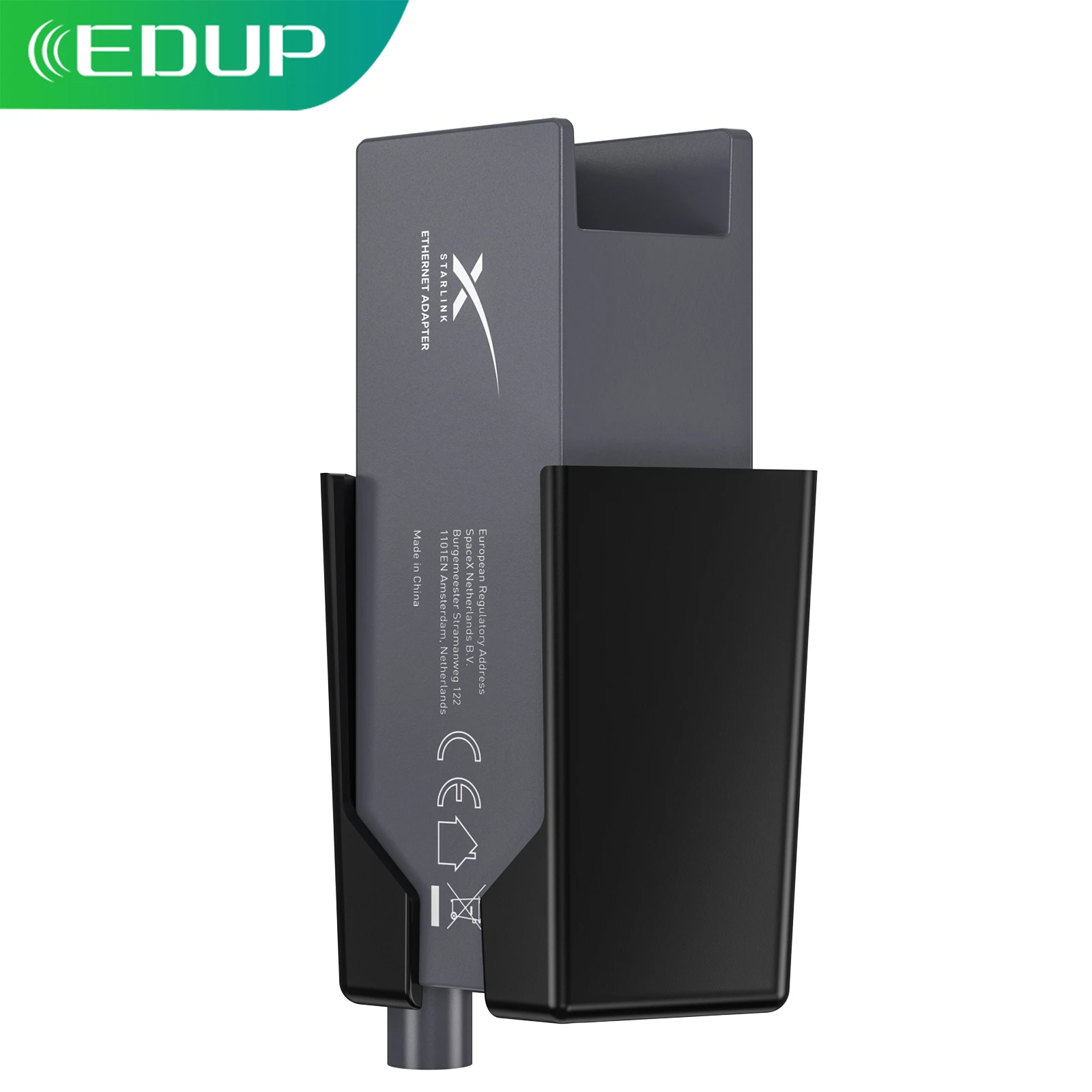 Кронштейн для Ethernet-адаптера Starlink EDUP WT-DF1185-B, водонепроницаемый, компактный, противоударный, прочный, простая установка.
Кронштейн для Ethernet-адаптера Starlink EDUP WT-DF1185-B, водонепроницаемый, компактный, противоударный, прочный, простая установка.