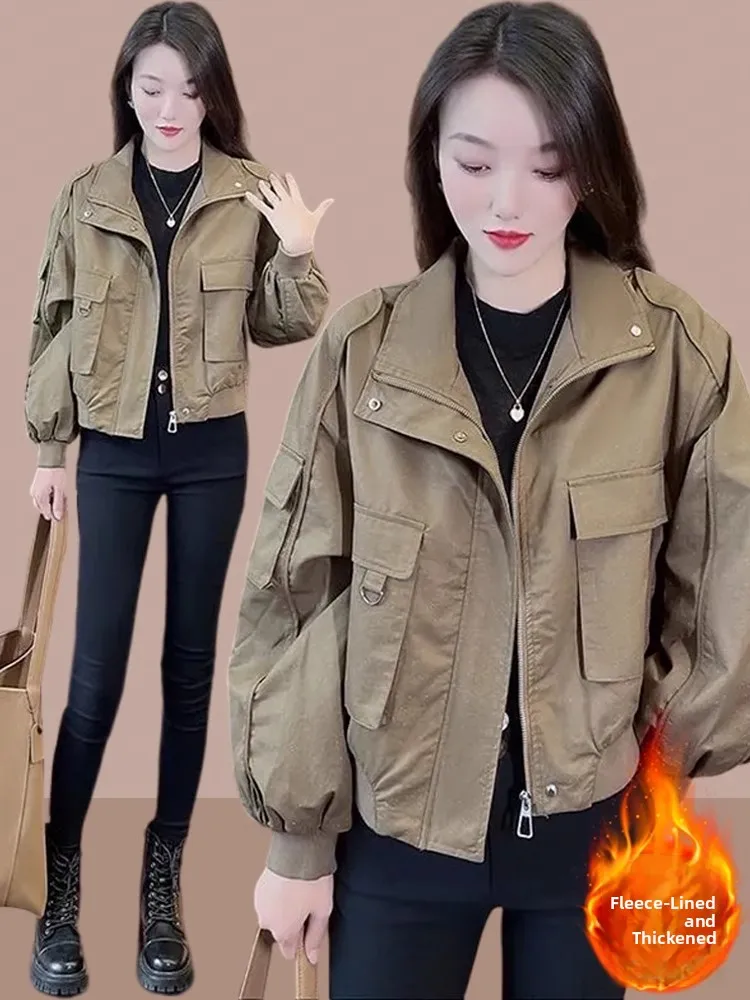 Faionable ort Thiened Fce Women's Jaet Autumn Winter New Sle Commute Sle Casual Outerwear Coat for Ladies
Faionable ort Thiened Fce Women's Jaet Autumn Winter New Sle Commute Sle Casual Outerwear Coat for Ladies