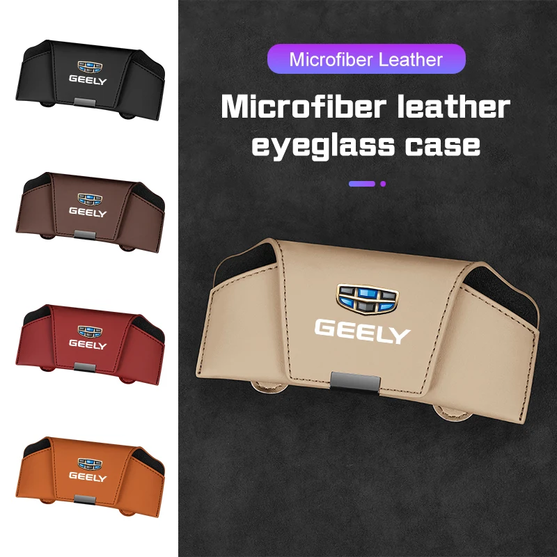 Leather Car Glasses Case For Geely GALAXY E5 E8 L6 L7 I7 EMGRAND EC7 EC8 Coolray Atlas Monjaro Car Visor Sunglasses Storage Box
Leather Car Glasses Case For Geely GALAXY E5 E8 L6 L7 I7 EMGRAND EC7 EC8 Coolray Atlas Monjaro Car Visor Sunglasses Storage Box