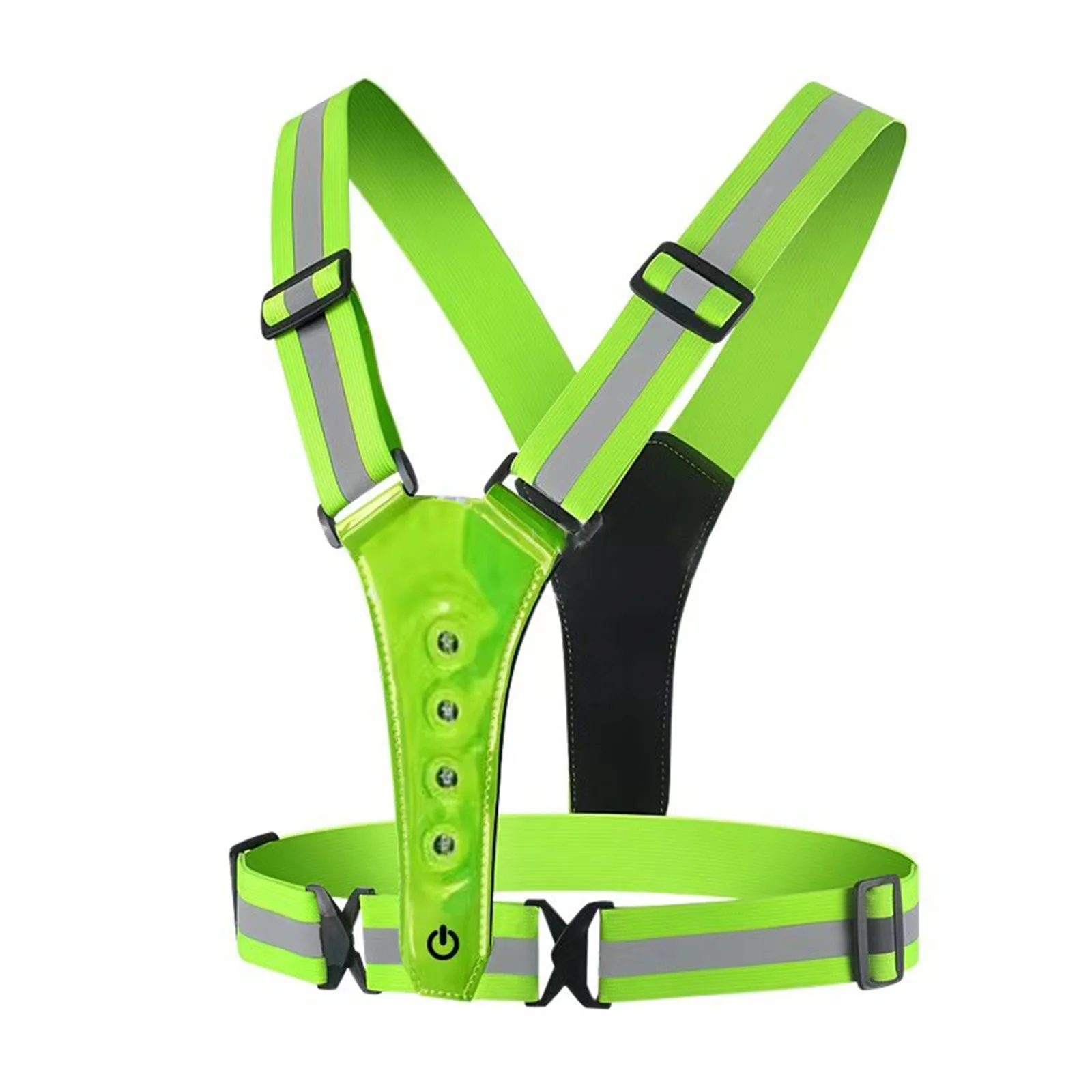 Elastic V-Shaped Luminous Reflective Vest LED Light Reflective Adjustable Night Running Cycling Sports Safety Vests
Elastic V-Shaped Luminous Reflective Vest LED Light Reflective Adjustable Night Running Cycling Sports Safety Vests