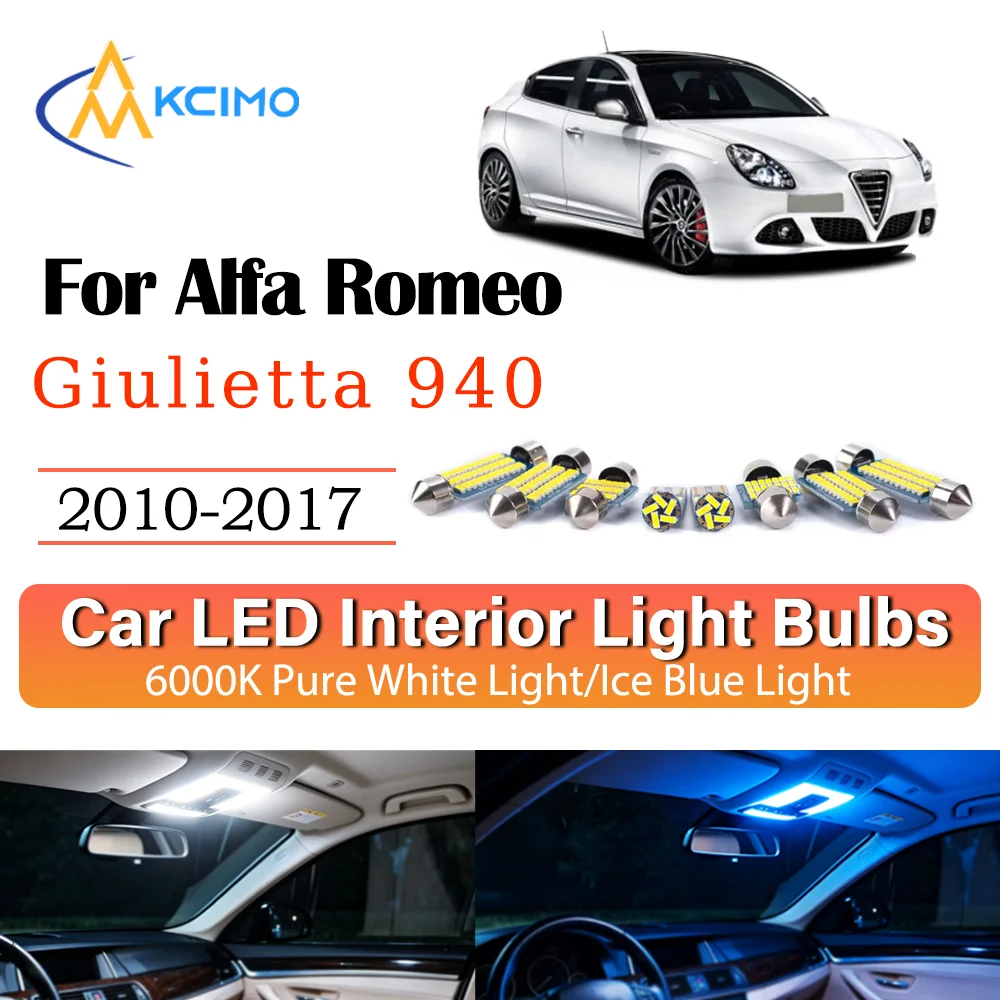High Quality LED Interior Lights For Alfa Romeo Giulietta 940 2010-2017 Two Colors Choice Super Bright Easy Install Decor
High Quality LED Interior Lights For Alfa Romeo Giulietta 940 2010-2017 Two Colors Choice Super Bright Easy Install Decor