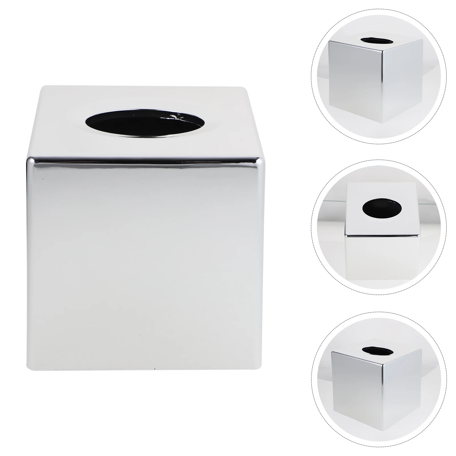 Plastic Electroplating Tissue Box ABS Material Smooth Arc Design Hollow Bottom Rectangular Holder Storage Home Office
Plastic Electroplating Tissue Box ABS Material Smooth Arc Design Hollow Bottom Rectangular Holder Storage Home Office