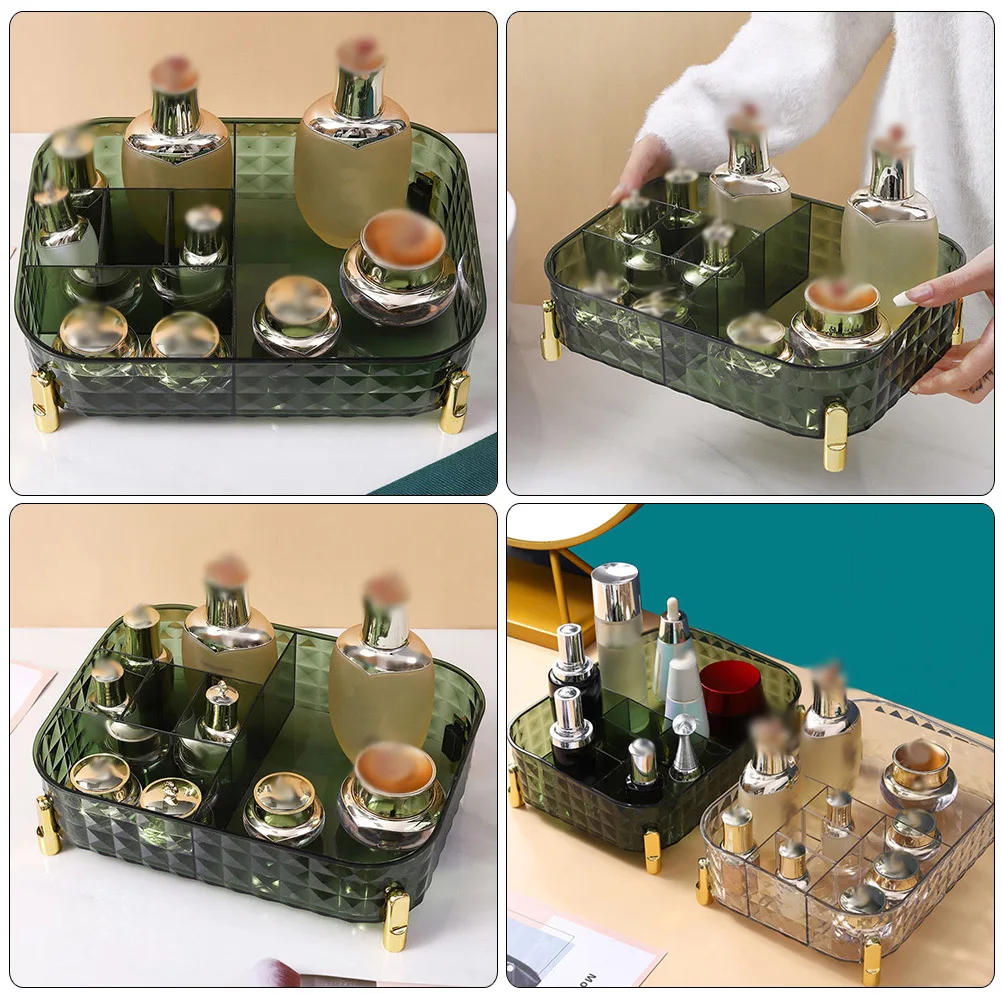 Large Storage Box Makeup Organizer ABS PET Material Easy Clean Bedroom Office Use Skincare Lipstick Container 
Large Storage Box Makeup Organizer ABS PET Material Easy Clean Bedroom Office Use Skincare Lipstick Container