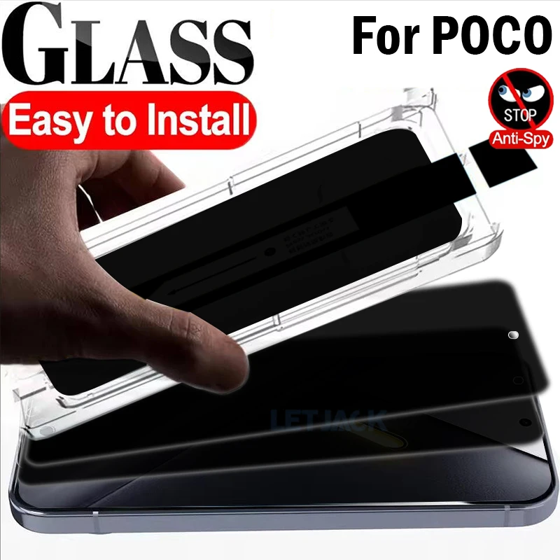 1-3Piece Dust Free Easy Installation Privacy Screen Protector For Xiaomi Poco X8 Pro Max Anti-Spy Tempered Glass For Poco X8 Pro
1-3Piece Dust Free Easy Installation Privacy Screen Protector For Xiaomi Poco X8 Pro Max Anti-Spy Tempered Glass For Poco X8 Pro