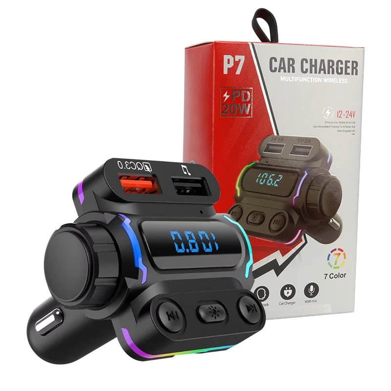 Car Charger Quick Charge Cigarette Lighter Adapter 3-Port USB A+USB C Fast Charging Phone Charger for iPhone Xiaomi Samsung
Car Charger Quick Charge Cigarette Lighter Adapter 3-Port USB A+USB C Fast Charging Phone Charger for iPhone Xiaomi Samsung