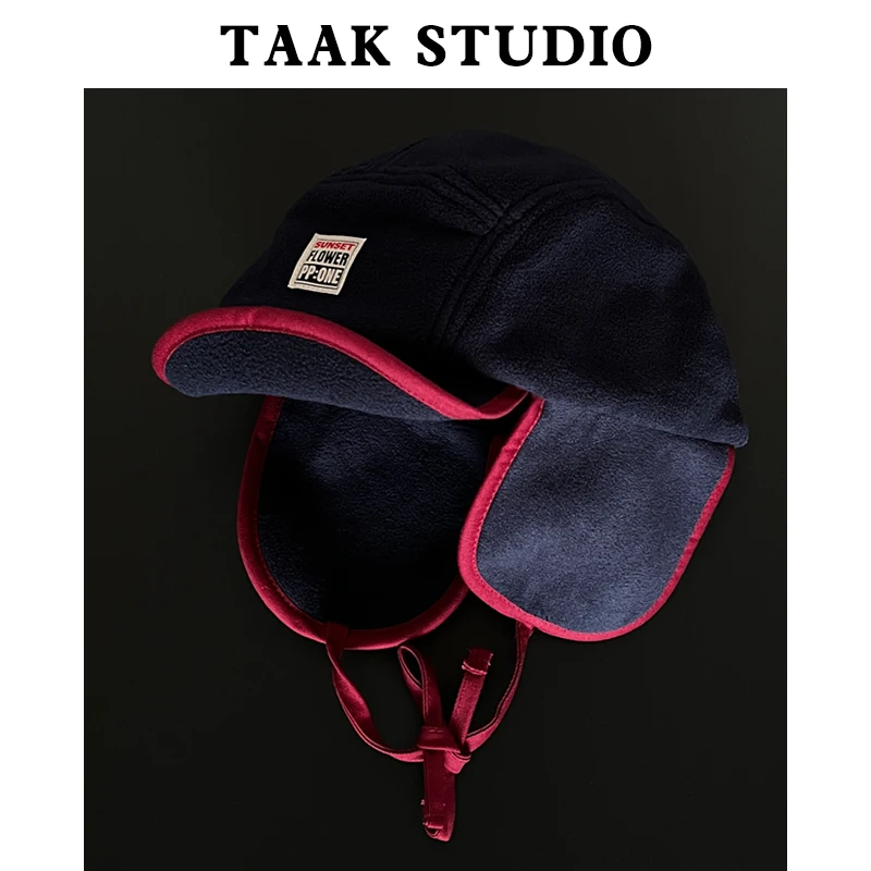 Fleece color matching Lei Feng hat women's winter ear protection cap outdoor warm ski cap
Fleece color matching Lei Feng hat women's winter ear protection cap outdoor warm ski cap