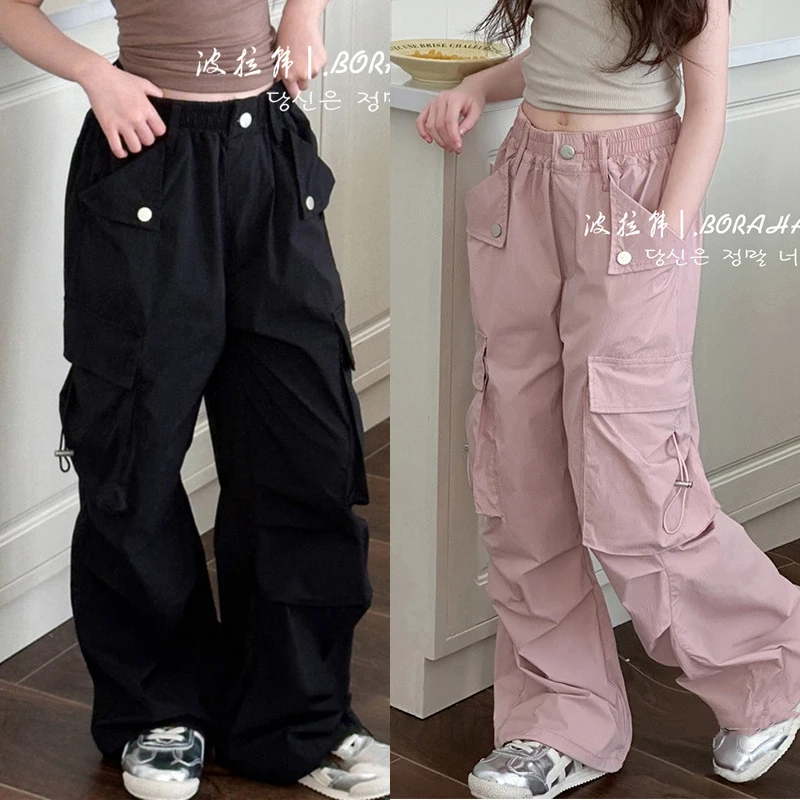 Girls Summer Pants Teenage Casual Loose Thin Workwear Cargo Pants Mosquito Proof Trousers Big Kids Girl Clothing
Girls Summer Pants Teenage Casual Loose Thin Workwear Cargo Pants Mosquito Proof Trousers Big Kids Girl Clothing
