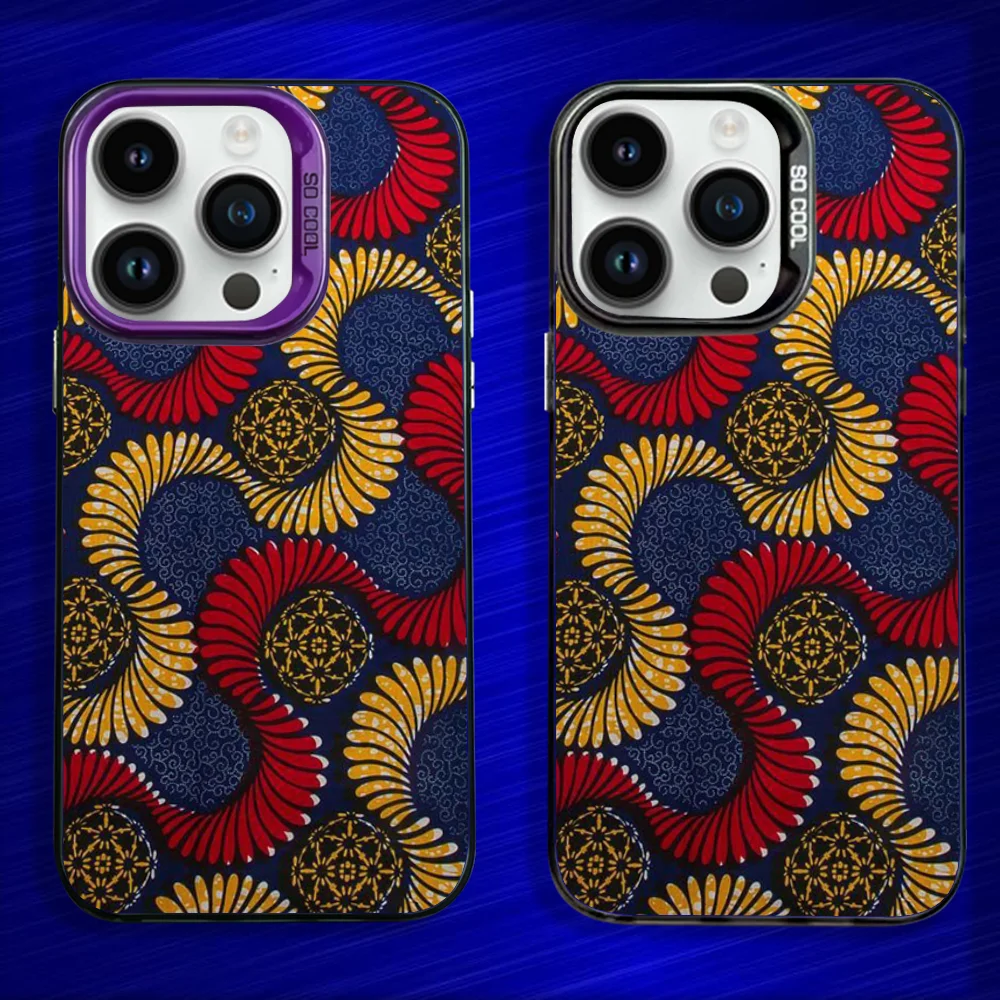 African Fashion Fabric Pattern Phone Case For iPhone 16,15,14,13,12,11,Mini,Pro,MAX Colorful Matte Silicone Cover
African Fashion Fabric Pattern Phone Case For iPhone 16,15,14,13,12,11,Mini,Pro,MAX Colorful Matte Silicone Cover