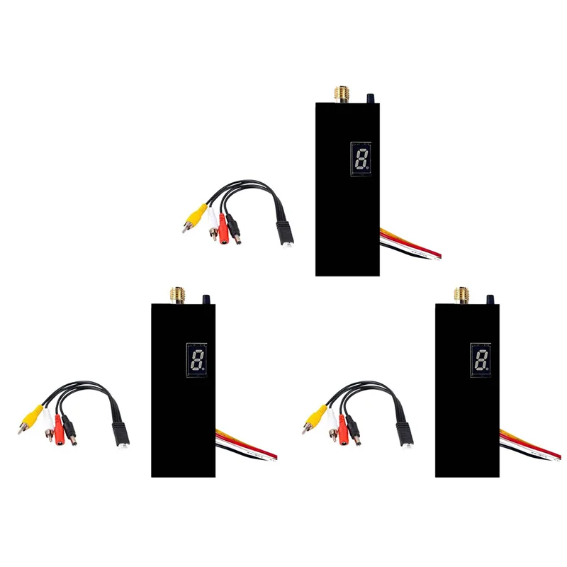AS96-3X FPV 1.2G 1.5W VTX Transmitter 8CH 1500Mw FPV Video Transmitter For Long Range FPV Drone RC Model
AS96-3X FPV 1.2G 1.5W VTX Transmitter 8CH 1500Mw FPV Video Transmitter For Long Range FPV Drone RC Model