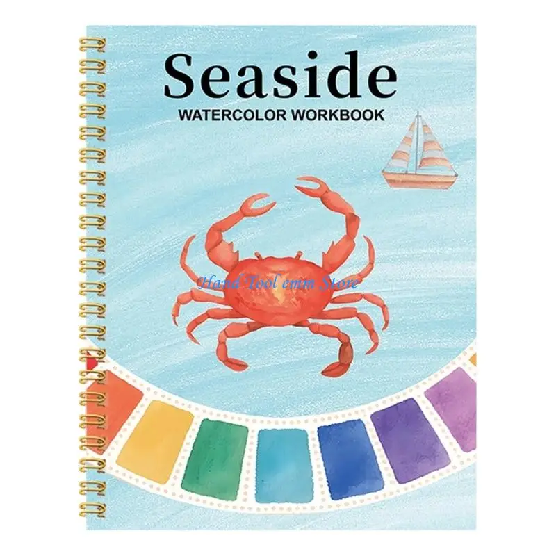 H37F Watercolor Sketching Book Twin Wire Binding Watercolor Drawing Book High Absorption Paper for Artist Travel Sketching
H37F Watercolor Sketching Book Twin Wire Binding Watercolor Drawing Book High Absorption Paper for Artist Travel Sketching