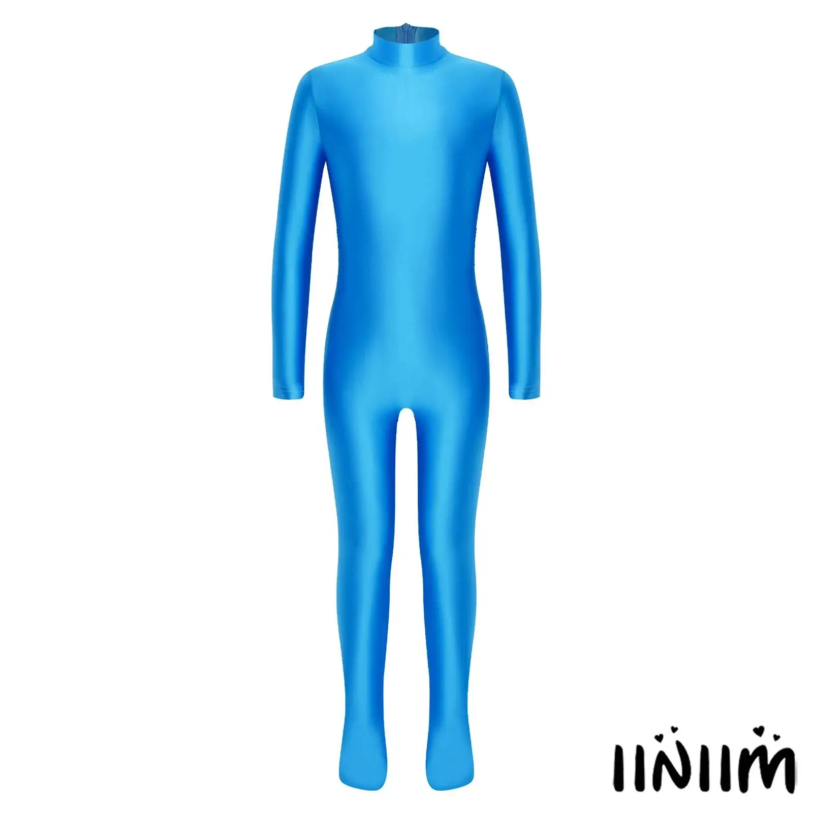Kids Girls Ballet Gymnastics Footed Jumpsuit Glossy Full Body Leotard Mock Neck Long Sleeve Bodysuit for Figure Skating Dance
Kids Girls Ballet Gymnastics Footed Jumpsuit Glossy Full Body Leotard Mock Neck Long Sleeve Bodysuit for Figure Skating Dance