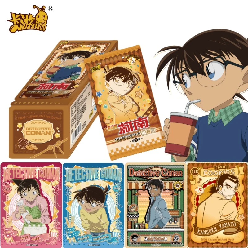 KAYOU Authentic New Detective Conan Card Series Famous Mystery Collection Cards Anime Merchandise Holiday Gifts
KAYOU Authentic New Detective Conan Card Series Famous Mystery Collection Cards Anime Merchandise Holiday Gifts