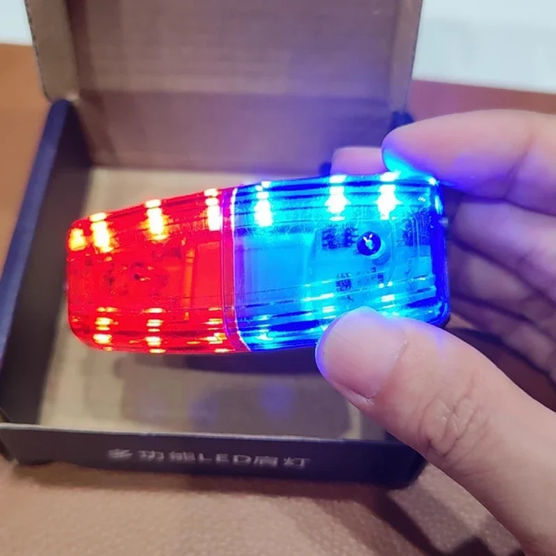 Outdoor Red & Blue LED Shoulder Running Cycling Warning Light Police Shoulder Clip Light Usb Charging Safety Alarm Flash Lamp
Outdoor Red & Blue LED Shoulder Running Cycling Warning Light Police Shoulder Clip Light Usb Charging Safety Alarm Flash Lamp