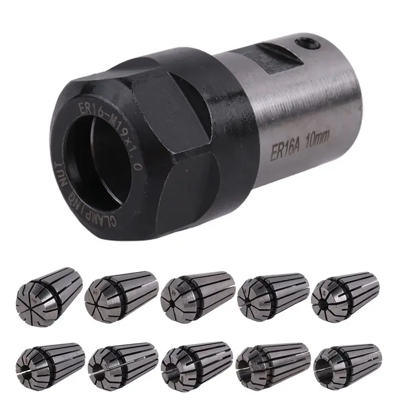 BMBY-10PCS Spring Collet ER16 Collet Chuck Motor Shaft Extension Rod Spindle Collet Lathe Tools Holder Inner 10MM
BMBY-10PCS Spring Collet ER16 Collet Chuck Motor Shaft Extension Rod Spindle Collet Lathe Tools Holder Inner 10MM