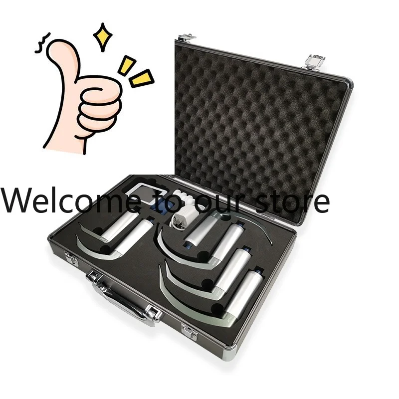 Reusable Miller neonatal-video laryngoscope for neonatal Difficult Airway Intubation BD-DF Mill Mac D Blades
Reusable Miller neonatal-video laryngoscope for neonatal Difficult Airway Intubation BD-DF Mill Mac D Blades