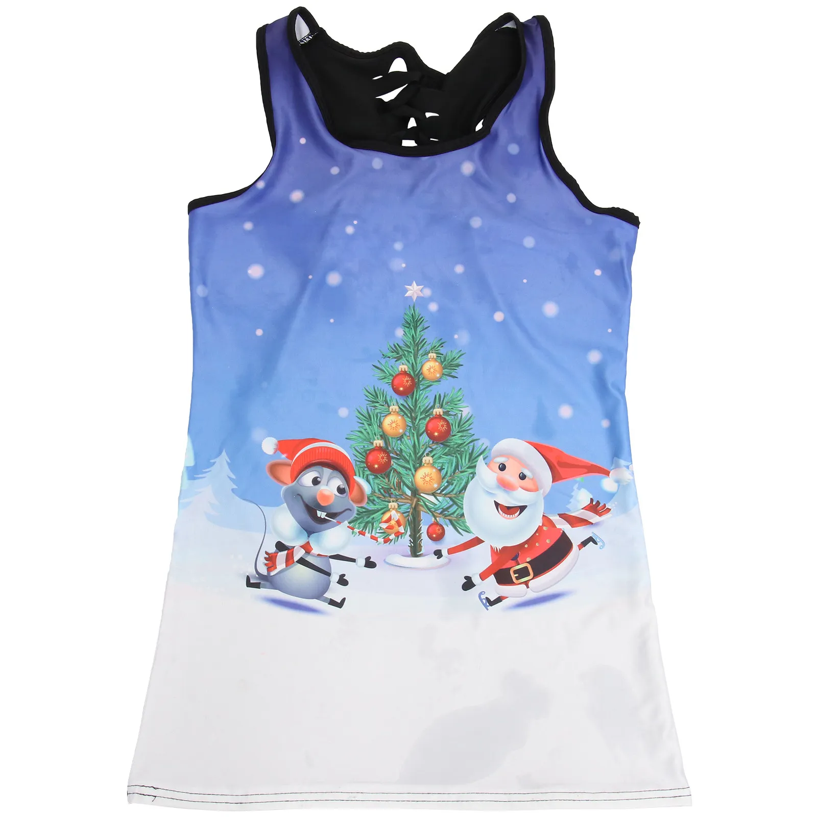 Christmas 3D Print Vest Breathable Stretchy Yoga Costume Running Shirt Hollow Outfits Stylish Xmas Top Clothing
Christmas 3D Print Vest Breathable Stretchy Yoga Costume Running Shirt Hollow Outfits Stylish Xmas Top Clothing