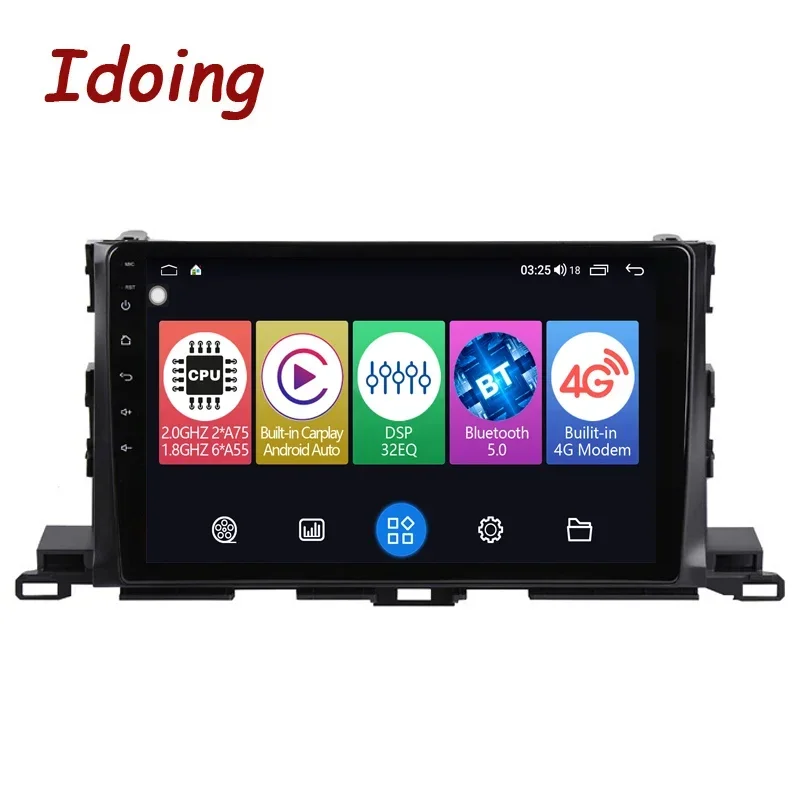 Idoing 10.2"Android Car Radio Video Player For Toyota Highlander 3 XU50 2013-2018 GPS Navigation Carplay Head Unit Plug And Play
Idoing 10.2"Android Car Radio Video Player For Toyota Highlander 3 XU50 2013-2018 GPS Navigation Carplay Head Unit Plug And Play