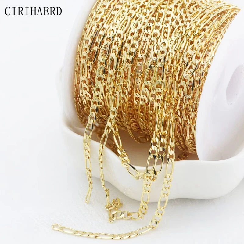 Fashion Women's Necklace Chain 14K Gold Plated Brass Metal Tassel Flat Chains For Jewelry Making Supplies DIY Accessories Chain
Fashion Women's Necklace Chain 14K Gold Plated Brass Metal Tassel Flat Chains For Jewelry Making Supplies DIY Accessories Chain