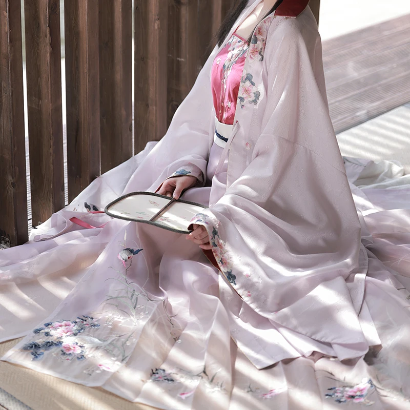 Оригинальный дизайн Tonguan Hanfu: летняя коллекция, новинка, серия «Феникс», сине-розовый градиент, полупрозрачный T...
Оригинальный дизайн Tonguan Hanfu: летняя коллекция, новинка, серия «Феникс», сине-розовый градиент, полупрозрачный T...