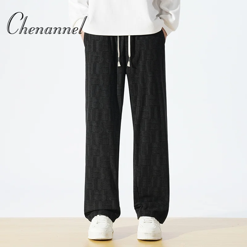 Men's Spring Autumn Checkered Drape Pants High-end Loose Straight Leg Wide Leg Floor Length Trendy Versatile Bottoms
Men's Spring Autumn Checkered Drape Pants High-end Loose Straight Leg Wide Leg Floor Length Trendy Versatile Bottoms