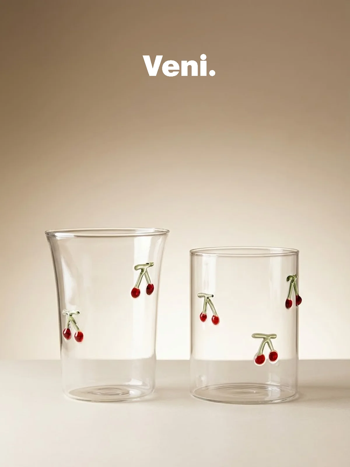 Veni Handmade Cherry Glass Cup Transparent Water Cup Simple Valentine's Day Gift Antibacterial Cylinder Shape Glassware
Veni Handmade Cherry Glass Cup Transparent Water Cup Simple Valentine's Day Gift Antibacterial Cylinder Shape Glassware