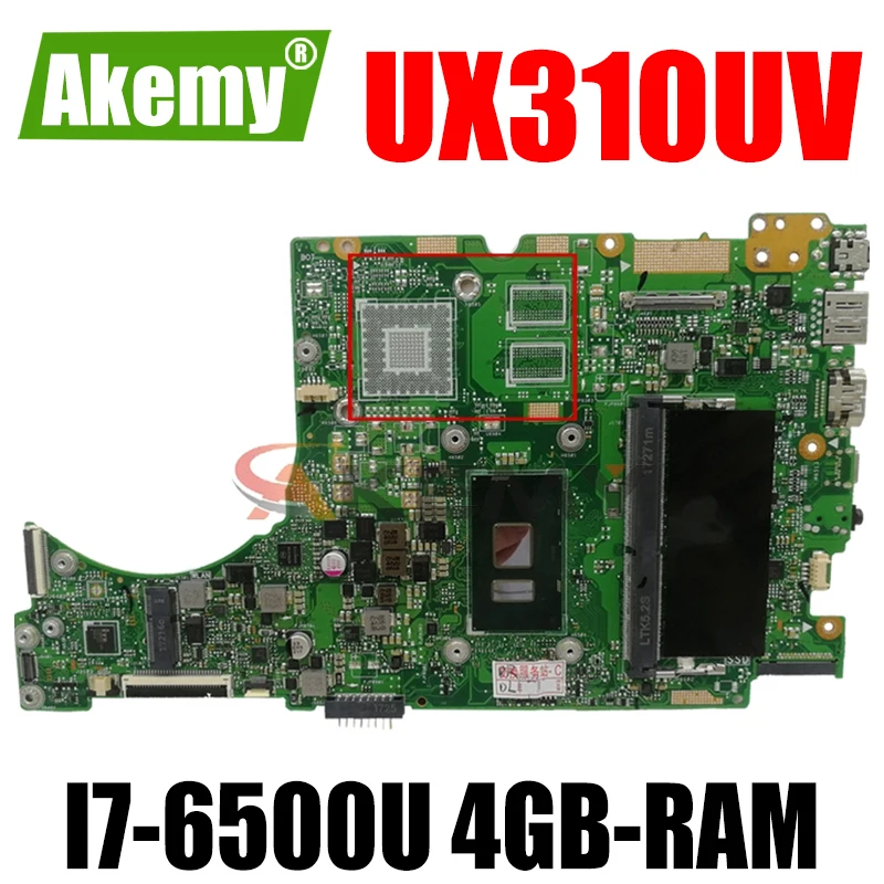 For ASUS ZenBook UX310UA UX310UQ UX310UAR UX310UA UX310UQ UX310UF Mainboard 100% tested
For ASUS ZenBook UX310UA UX310UQ UX310UAR UX310UA UX310UQ UX310UF Mainboard 100% tested