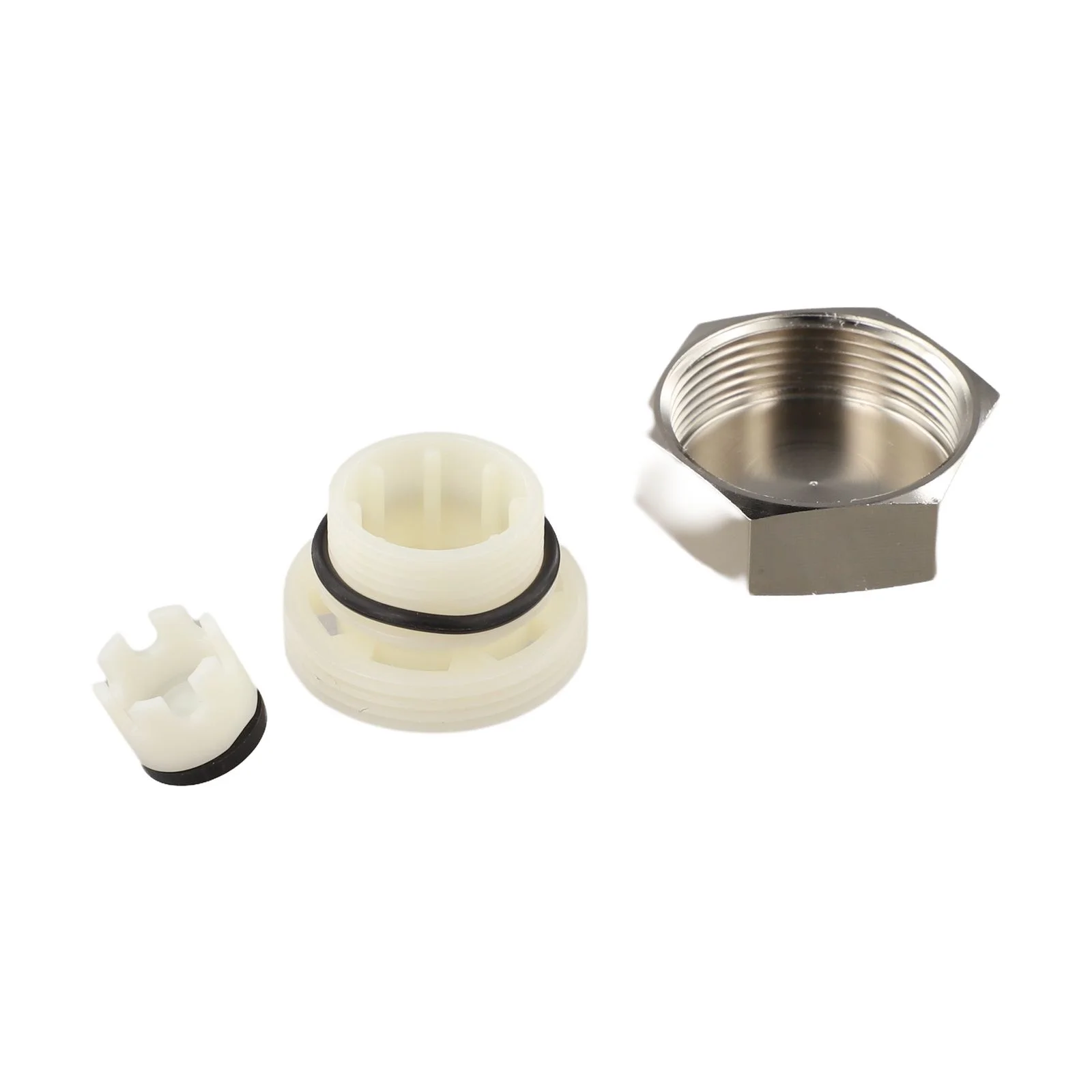 Metal Vacuum Breaker Repair Kit Compatible with Anti Siphon Valve Frost Sillcock Including Brass Cap and Plunger Seal VACVBKX1B
Metal Vacuum Breaker Repair Kit Compatible with Anti Siphon Valve Frost Sillcock Including Brass Cap and Plunger Seal VACVBKX1B
