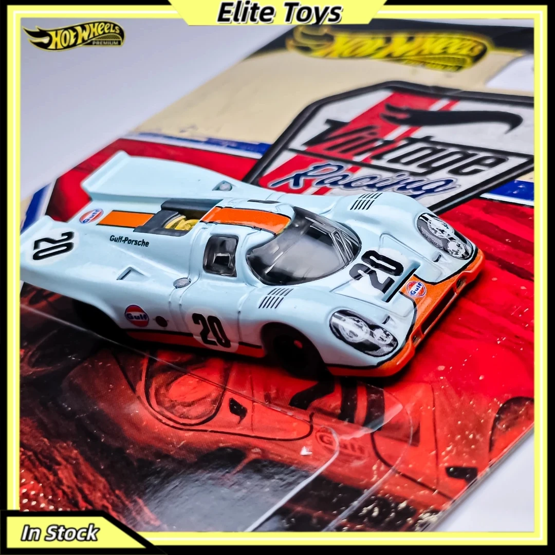 Hot Wheels Premium Car Culture Vintage Racing Porsche 917k Retro Collectibtie 1:64 Diecast Car Model Display Vehicle Toy Gift
Hot Wheels Premium Car Culture Vintage Racing Porsche 917k Retro Collectibtie 1:64 Diecast Car Model Display Vehicle Toy Gift